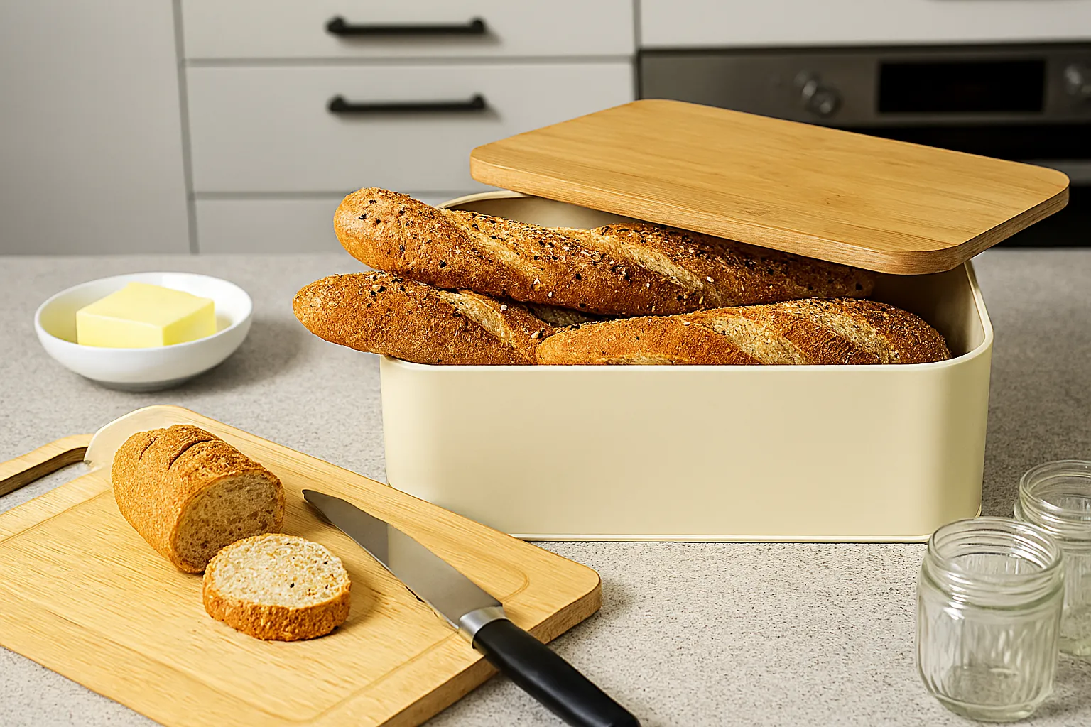 بهترین راهکار برای نگهداری نان تازه در خانه