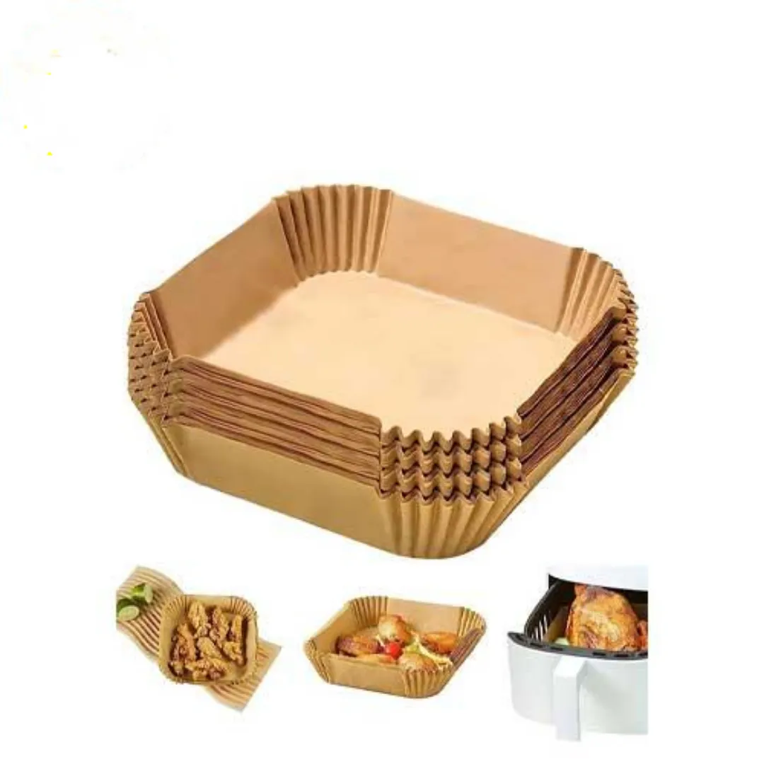 قالب سرخ کن هواپز کاغذی سایز 20 مربع بسته 50 عددی