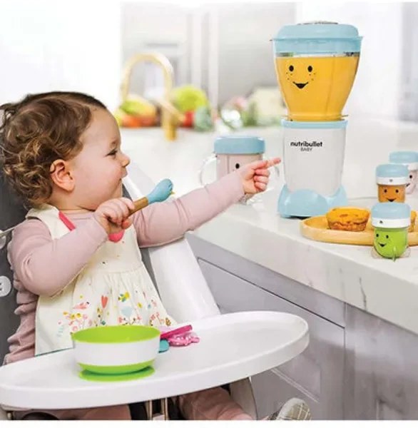 مخلوط کن و اسموتی مخصوص کودکان نوتریبولت آمریکا مدل ۱۸۱۲ NUTRIBULLET Baby
