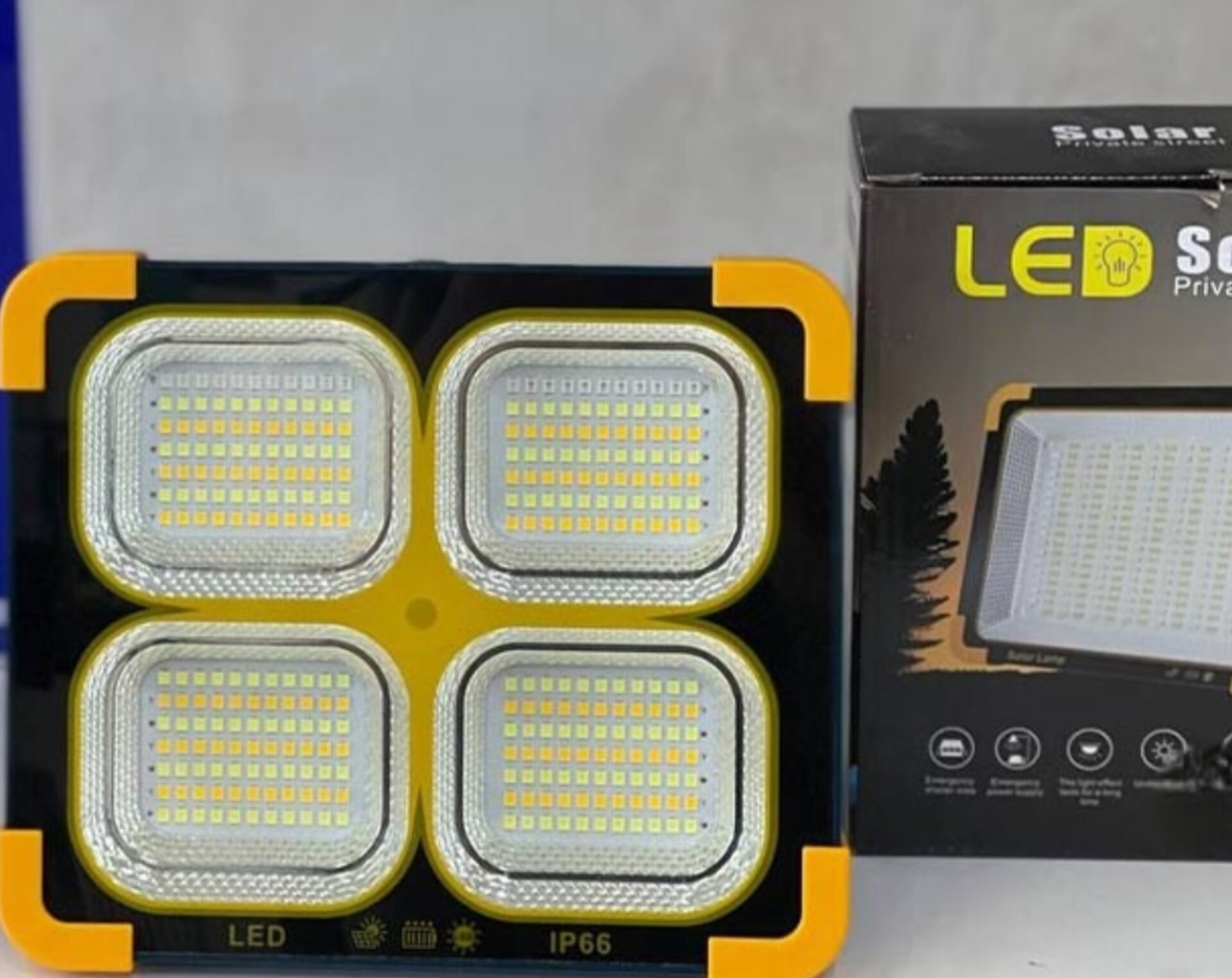 چراغ سولار مستطیل شارژی XJ-K3S