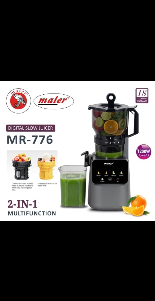 عصاره گیر و بستنی ساز مایر مدل 776