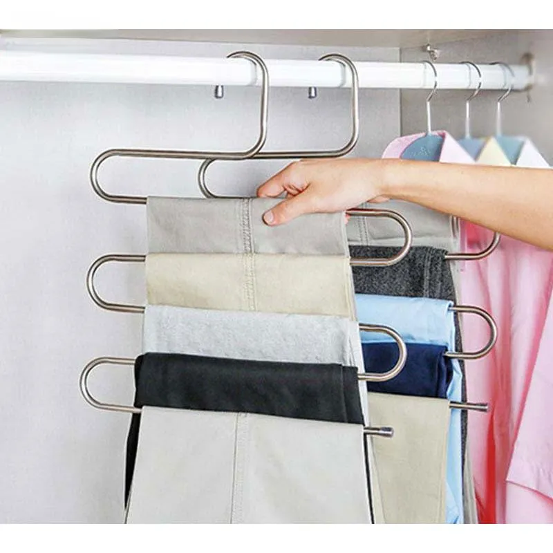 آویز شال و روسری مارپیچ فلزی