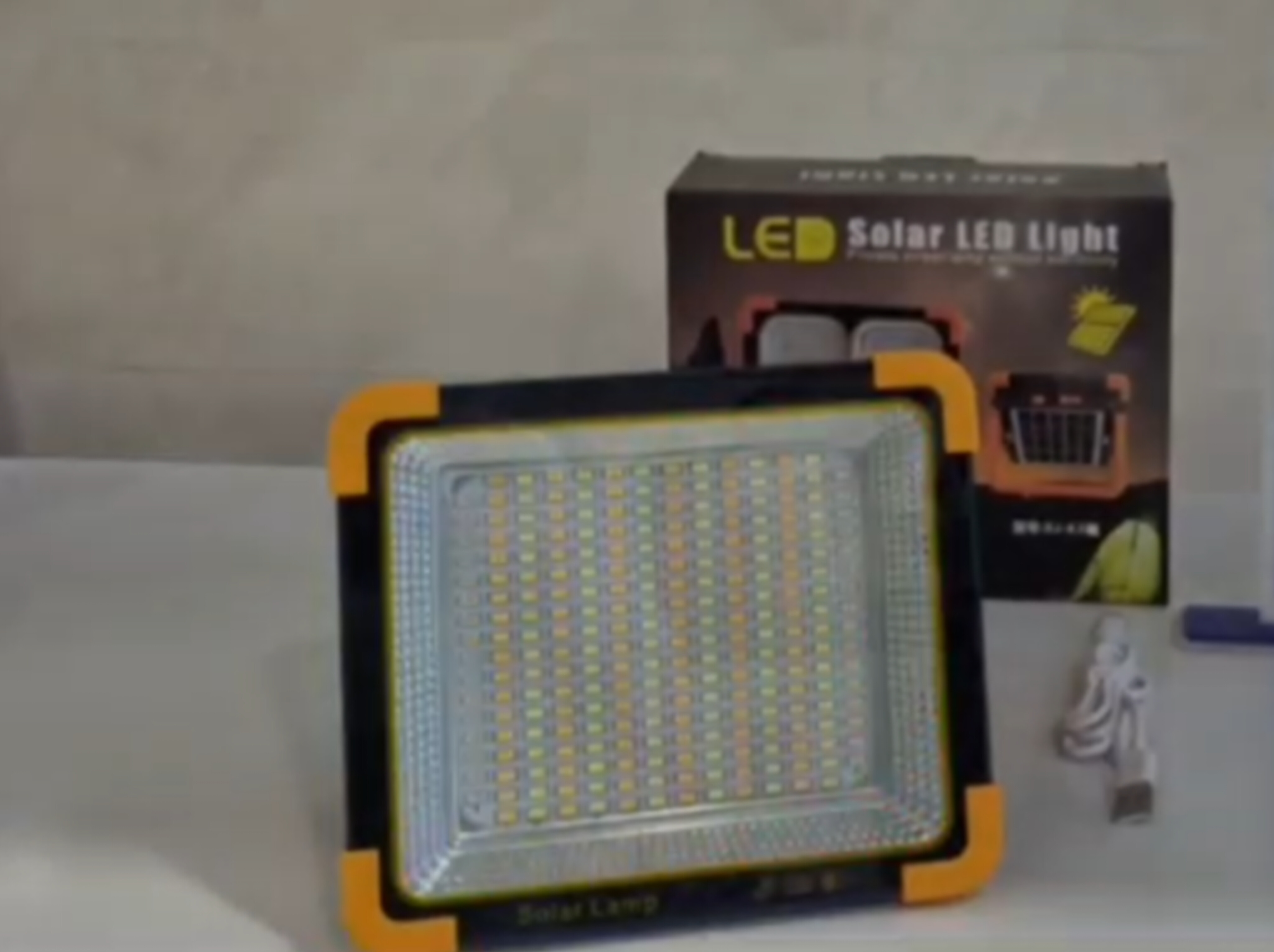 چراغ شارژی سولار مستطیل 2000W
