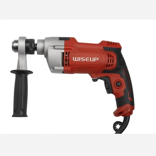 دریل برقی چکشی گیربکسی 1100وات وایزآپ wiseup مدل 170205