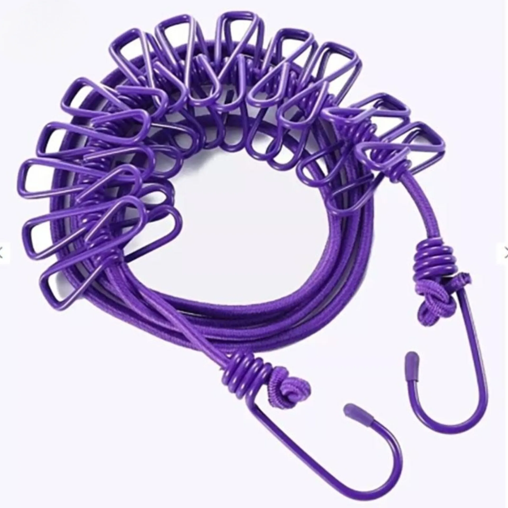 طناب رخت کشی گیره دار