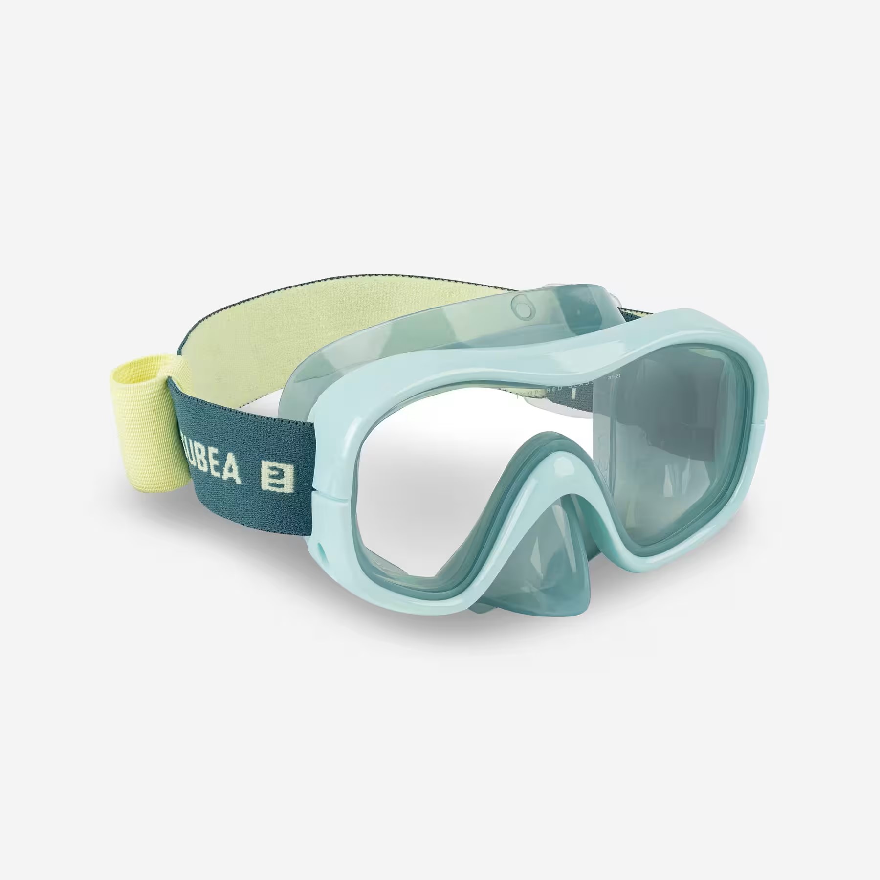 ماسک غواصی سوبا – دکتلون (سوبِآ) Subea Adult Diving Mask – Light Green – 100 Confort
