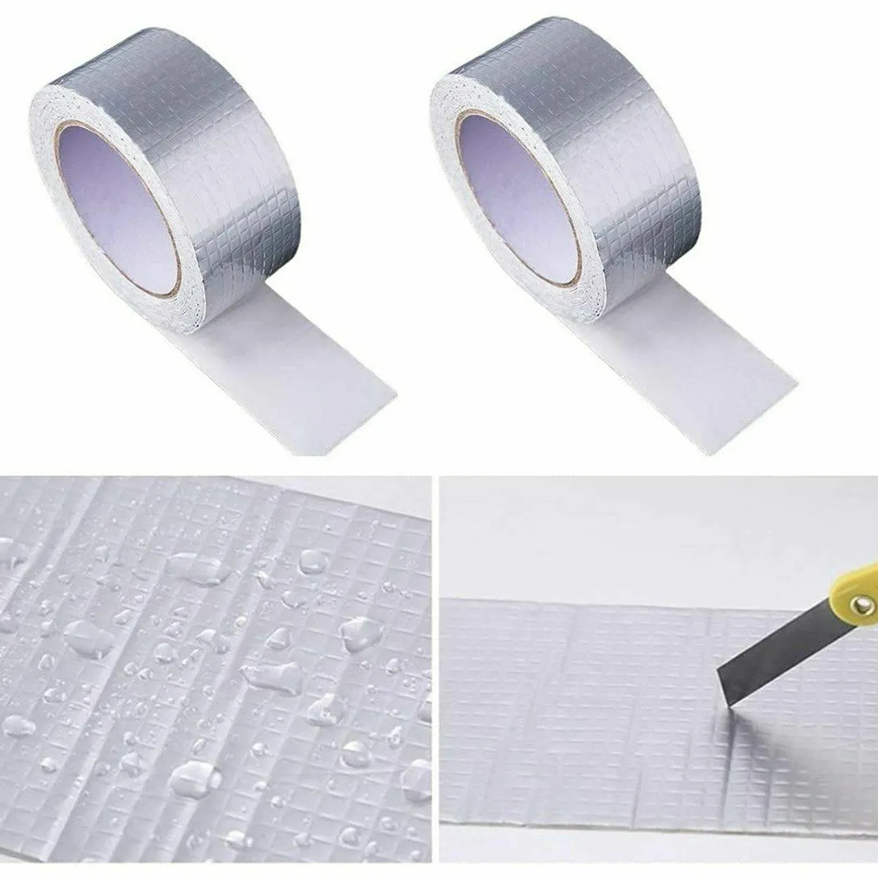 نوار چسب ضدآب زرورقی 5 متری